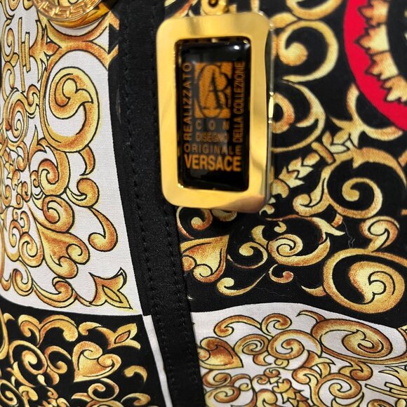 Versace Bag, Authentic. Poshmark says it's consistent with brand standards. - Picture 2 of 7